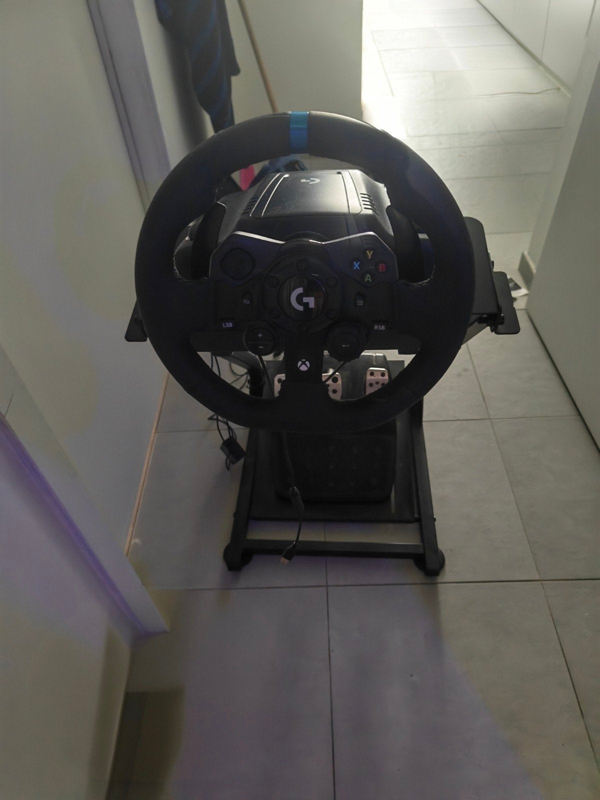 Logitech G923 Trueforce + Rig, Ophalen, Zo goed als nieuw