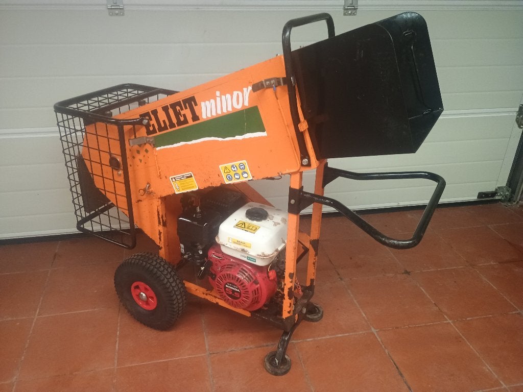 Eliet minor hakselaar, Tuin en Terras, Hakselaars, Ophalen, Gebruikt, Benzine