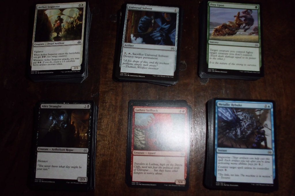 lot v 320 COMMONS V AETHER REVOLT - MTG, Ophalen of Verzenden
