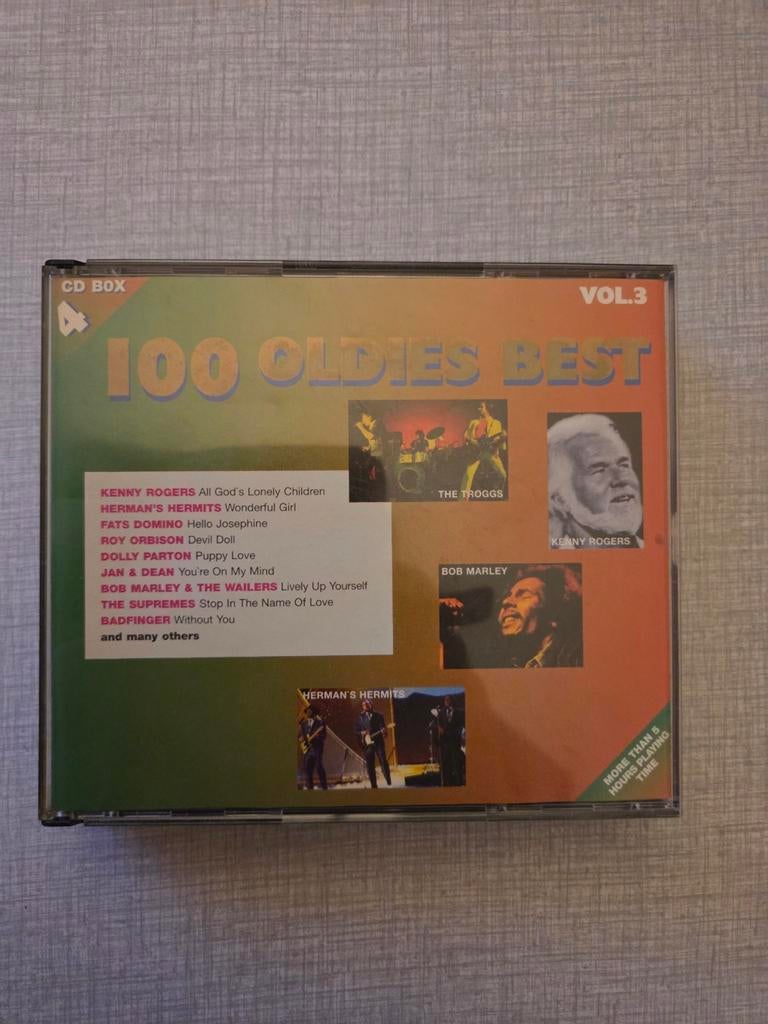 100 Oldies Best, 4 CD., Enlèvement ou Envoi