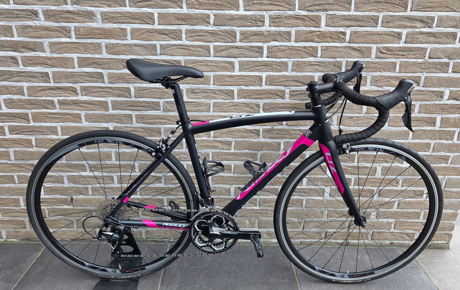 Dames koersfiets Ridley Liz maat XS - Shimano 105 11 speed, 28 inch, Velgrem, Aluminium, Zo goed als nieuw