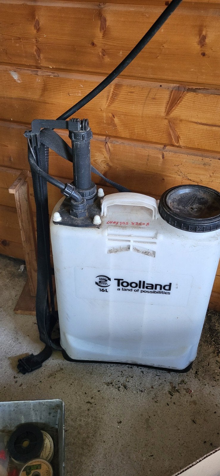 Sproeier  voor tuin Toolland, rugspoeier, 16L, Ophalen of Verzenden