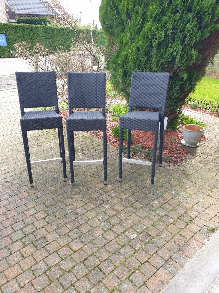 3 chaises hautes / tabourets de bar, Maison & Meubles, Tabourets de bar, Enlèvement, Neuf