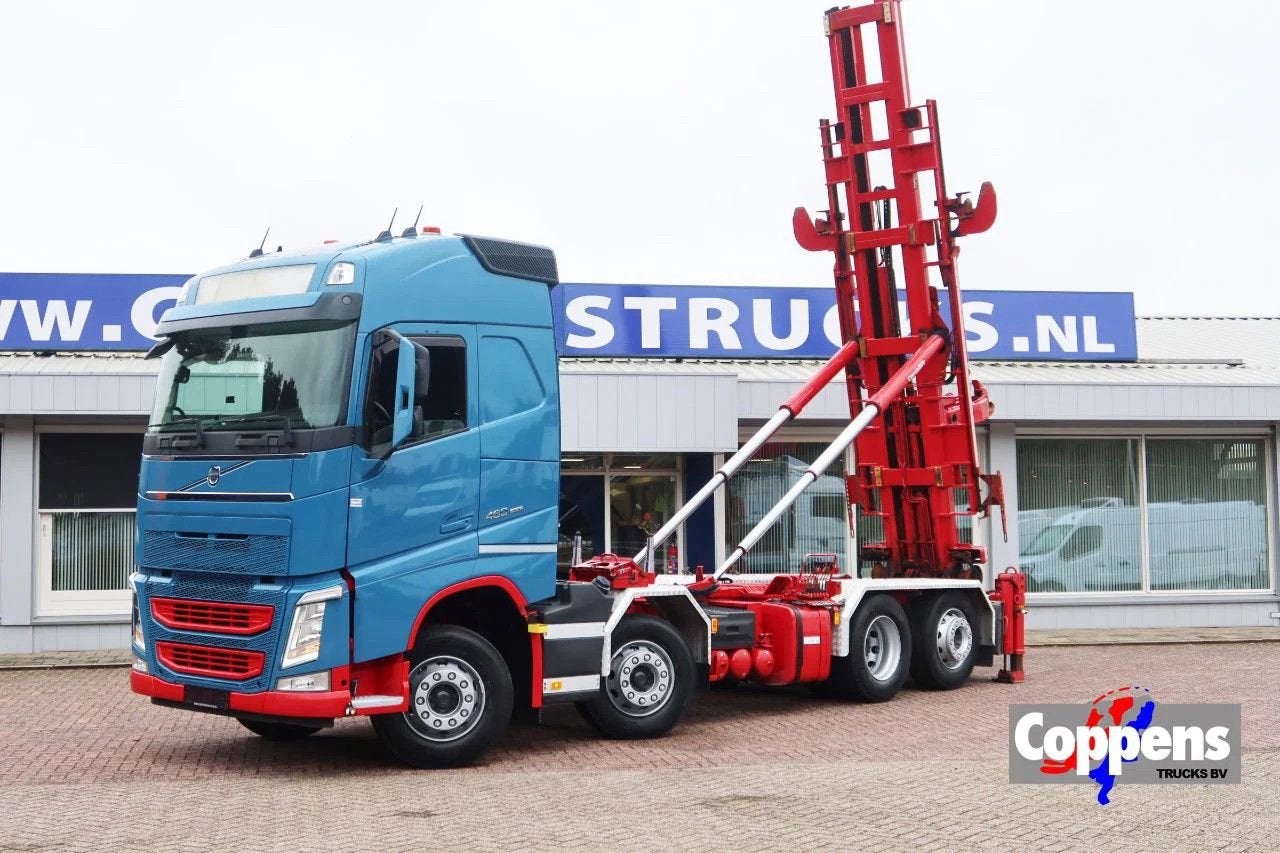 Volvo FH 460 Hooklift 8x2 Velsycon Combilift Silosteller Abr, Automaat, Bedrijf, Diesel, ABS