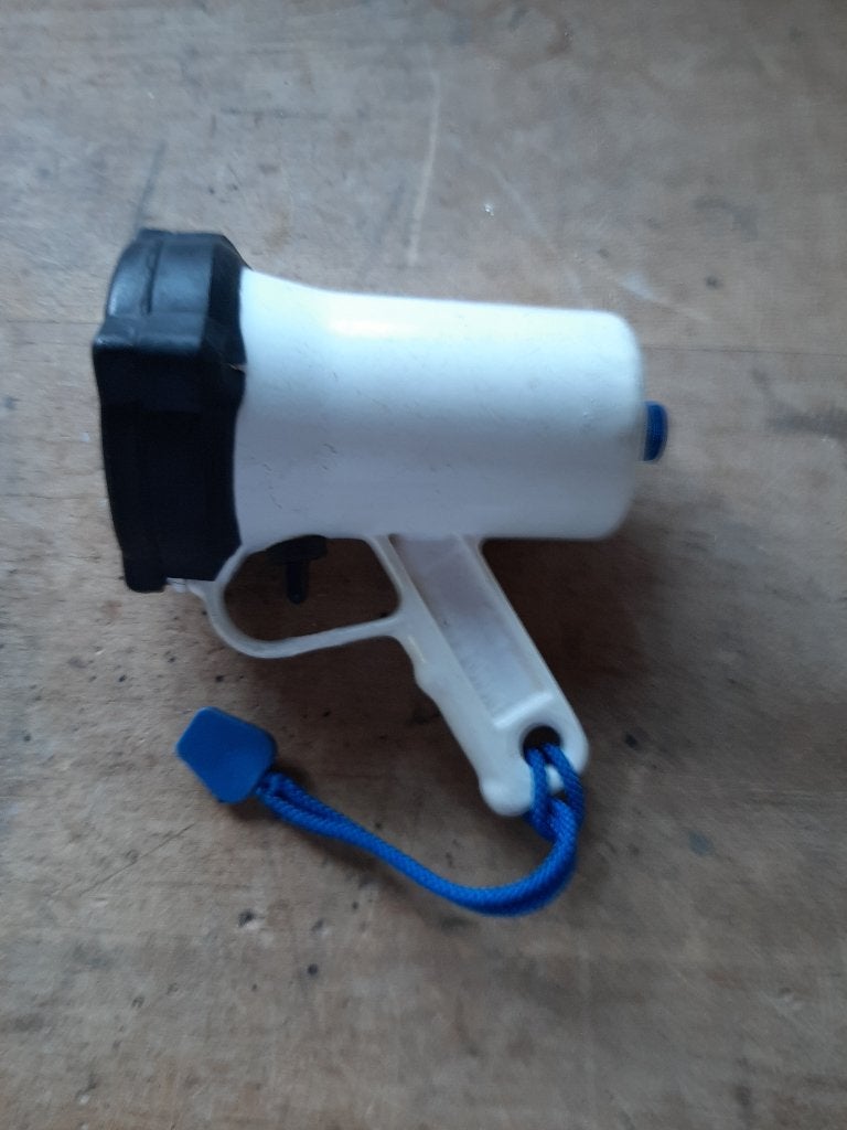 Vintage duiklamp, Watersport en Boten, Duiken, Ophalen, Gebruikt, Duiklamp