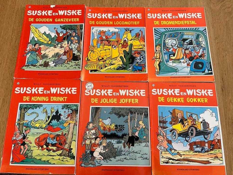 Suske en Wiske strips, Livres, BD | Comics, Autres régions, Enlèvement ou Envoi, Utilisé, Plusieurs comics