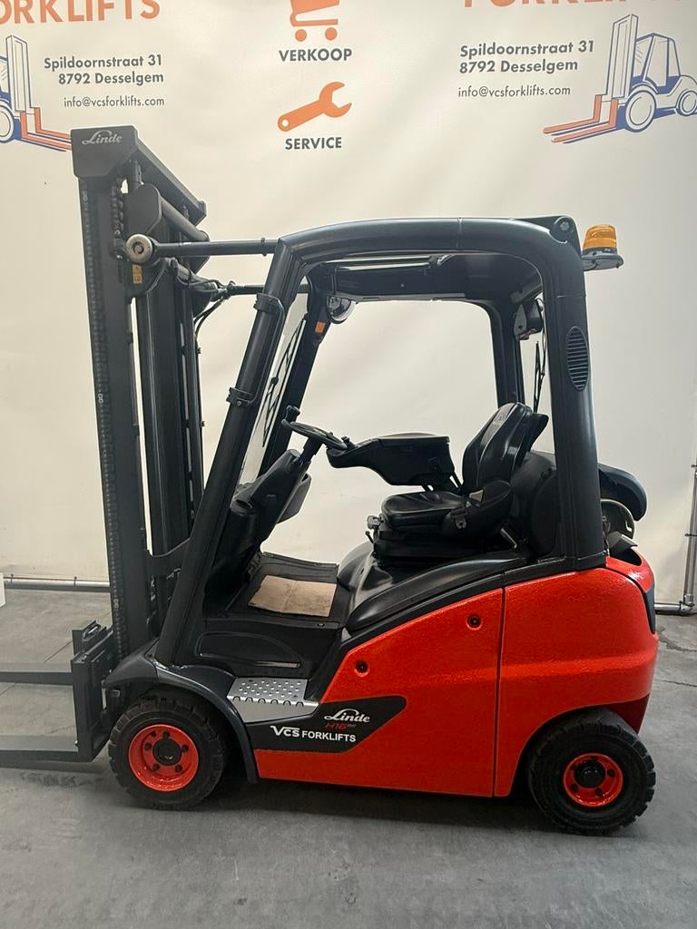 LINDE H16T 391-02 EVO 904 uren + 1 jaar garantie, 1000 à 2000 kg, Enlèvement, LPG, Chariot élévateur