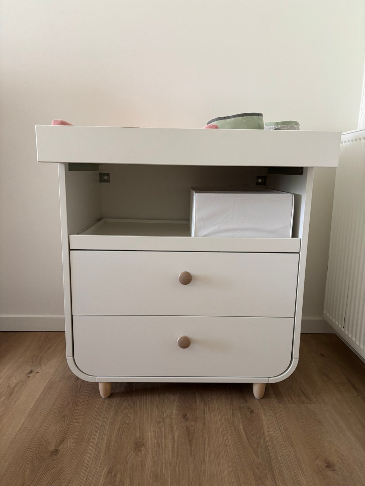 Verschoontafel baby, Ophalen, Gebruikt