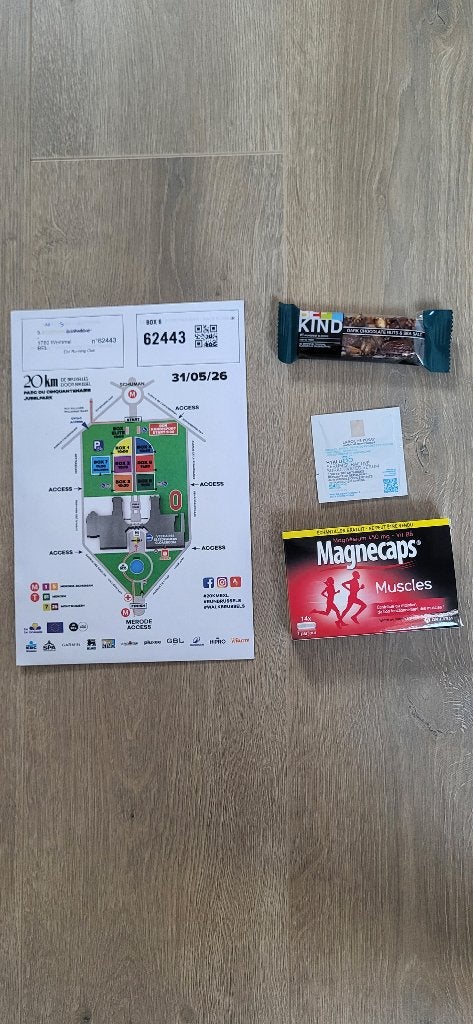Billet 20km de Bruxelles - Box 6 - depart 11h15, Tickets & Billets, Sport | Autre, Une personne, Mai