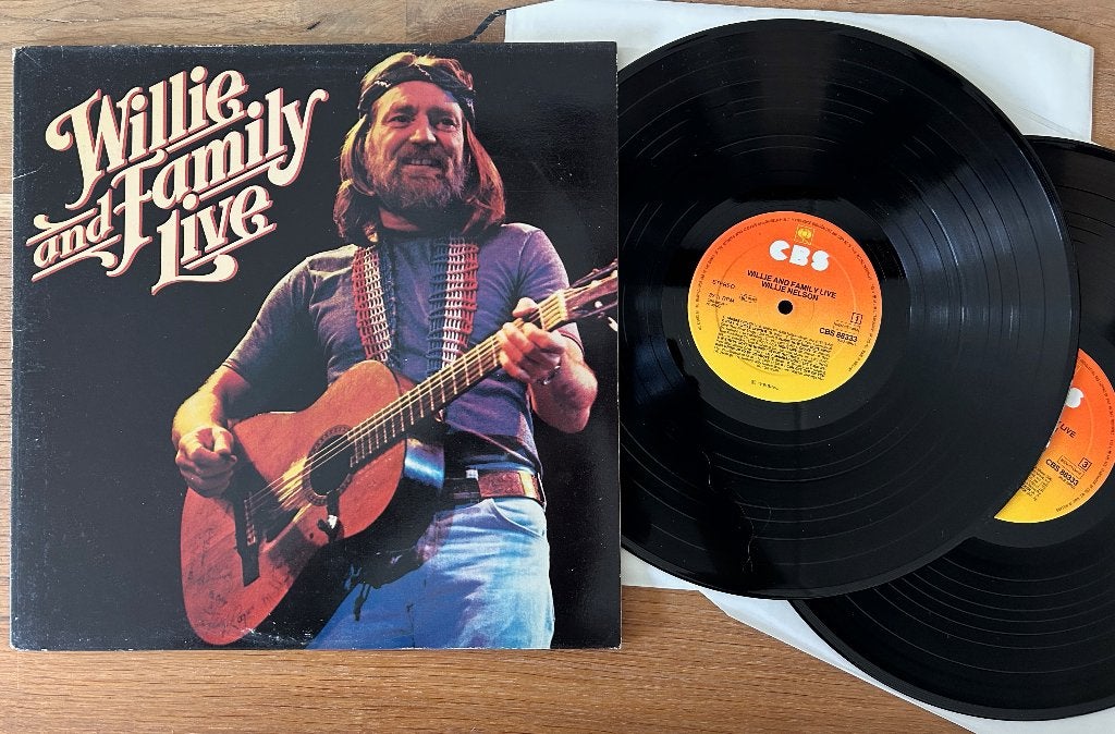 WILLIE NELSON - Willie and Family LIve ( 2LP; NMINT ), Dubbel-LP, Ophalen of Verzenden, Zo goed als nieuw, 12 inch