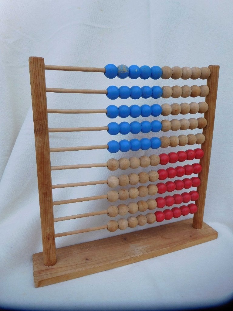 Telraam in hout, Antiek en Kunst, Ophalen