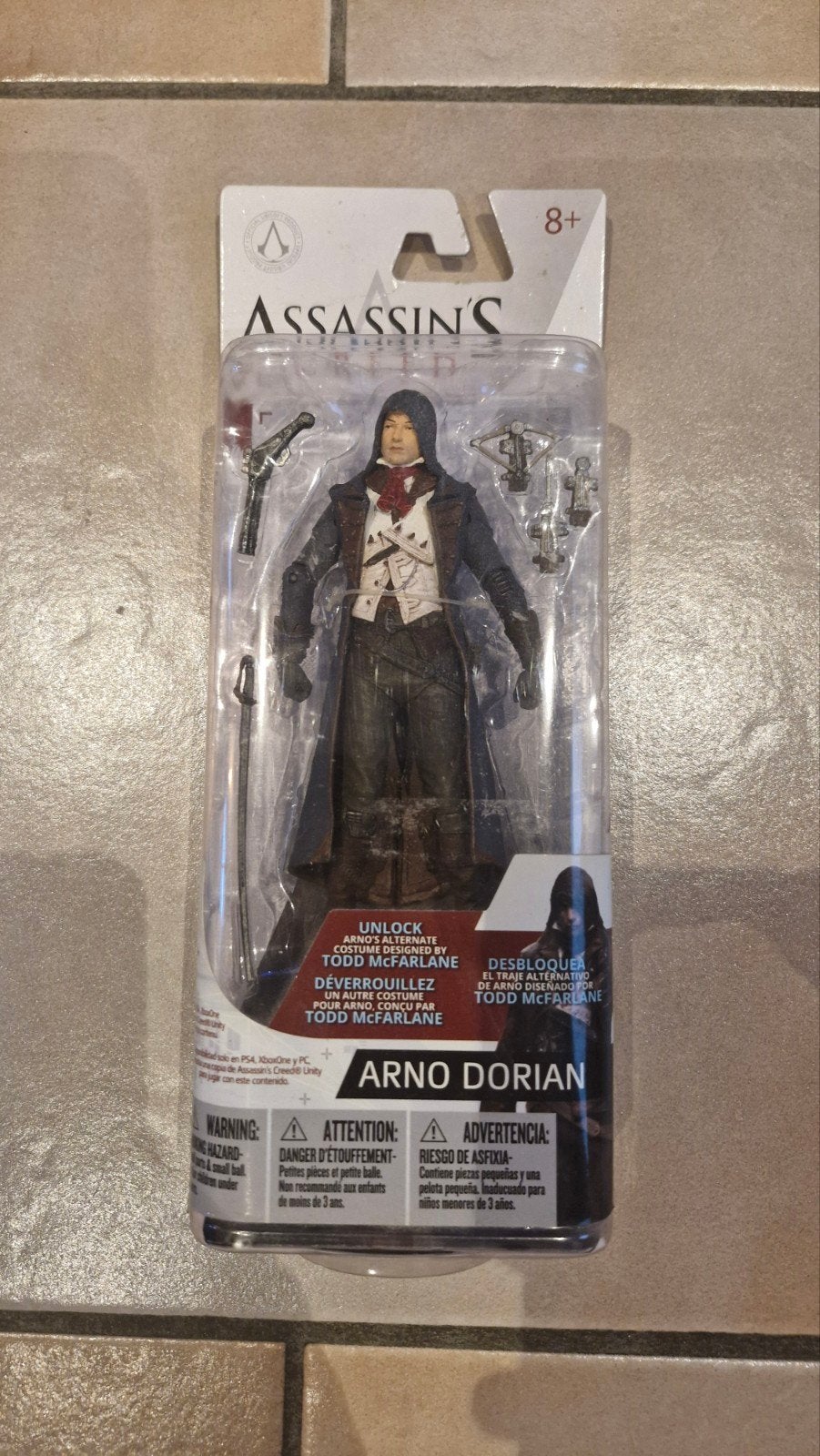Assassin's Creed Figurine Arno Dorian, Enlèvement ou Envoi