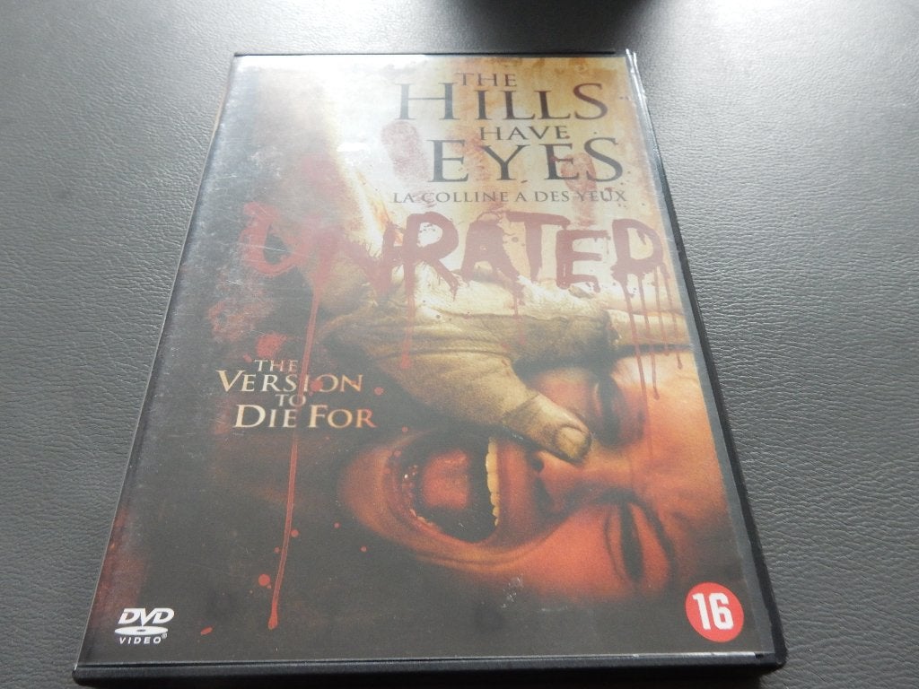 nr.917 - Dvd: the hills have eyes - unrated - horror, Cd's en Dvd's, Dvd's | Horror, Engels, Vanaf 16 jaar, Nederlands, Monsters