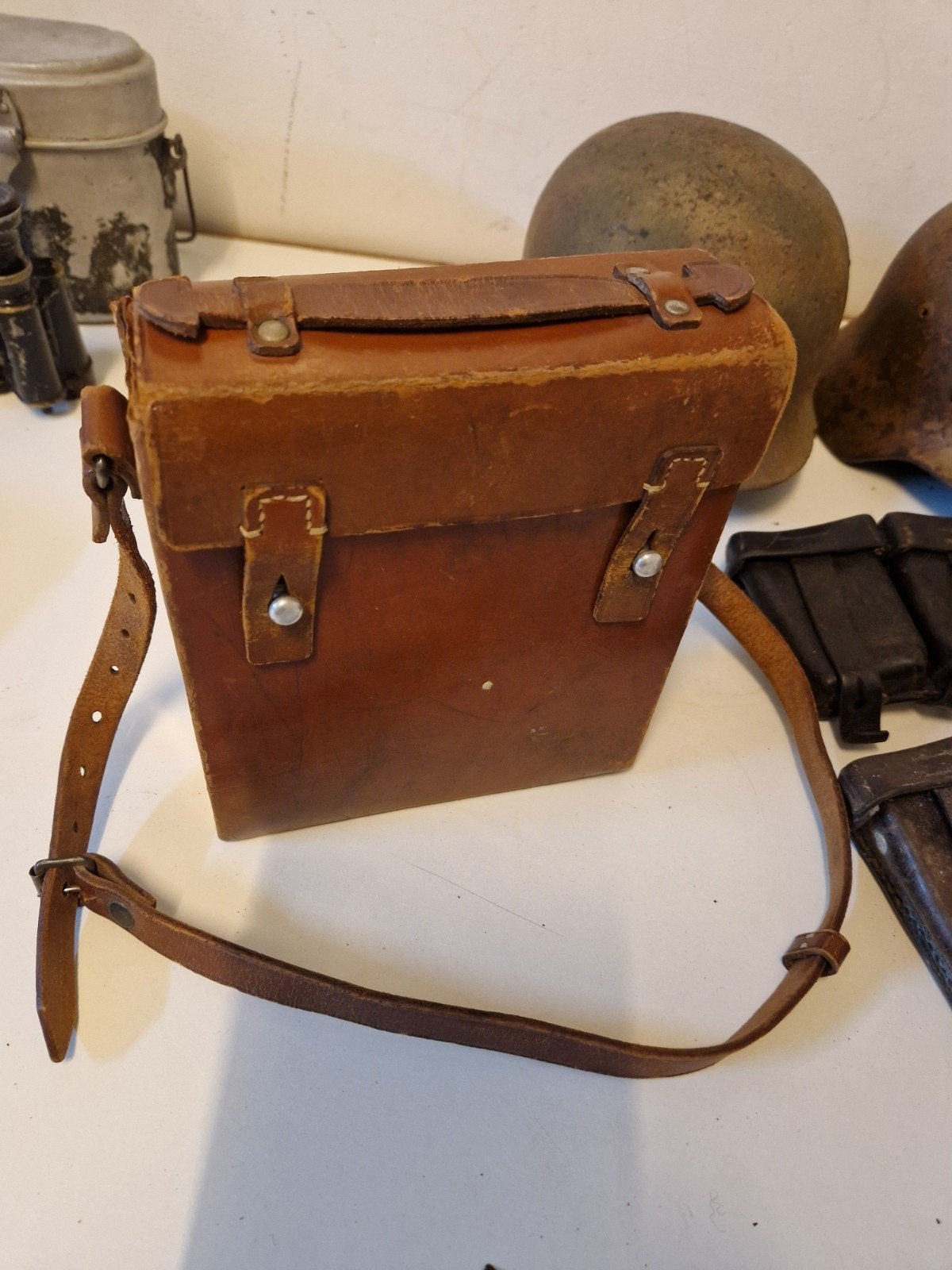 Duits Medic DRK lederen tas rood kruis, Collections, Objets militaires | Seconde Guerre mondiale, Enlèvement ou Envoi