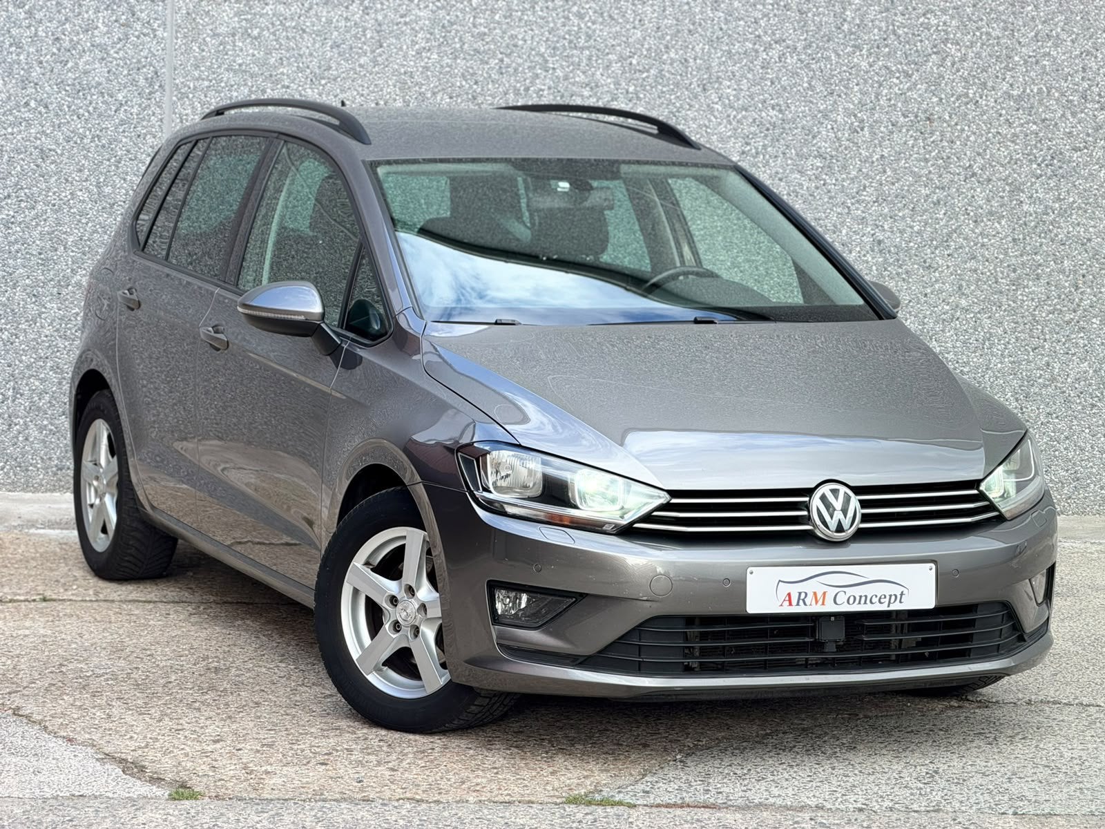 Volkswagen Golf Sportvan 1.6 Diesel 11/2014 EURO 6, Bluetooth, Argent ou Gris, Achat, Euro 6