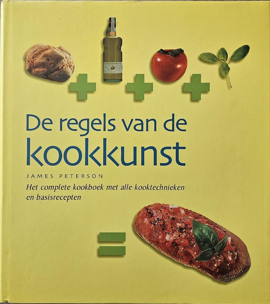 De regels van de kookkunst - James Peterson - 2000, Boeken, Kookboeken, James Peterson, Zo goed als nieuw, Tapas, Hapjes en Dim Sum