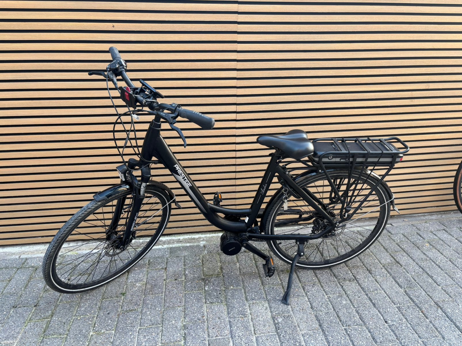 Elektrische fiets Prestige Bafang – slechts 486 km, Fietsen en Brommers, Ophalen, Zo goed als nieuw