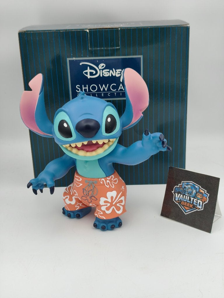 Stitch Aloha Disney Showcase Enesco Figuur, Verzamelen, Ophalen of Verzenden, Overige figuren, Zo goed als nieuw, Beeldje of Figuurtje