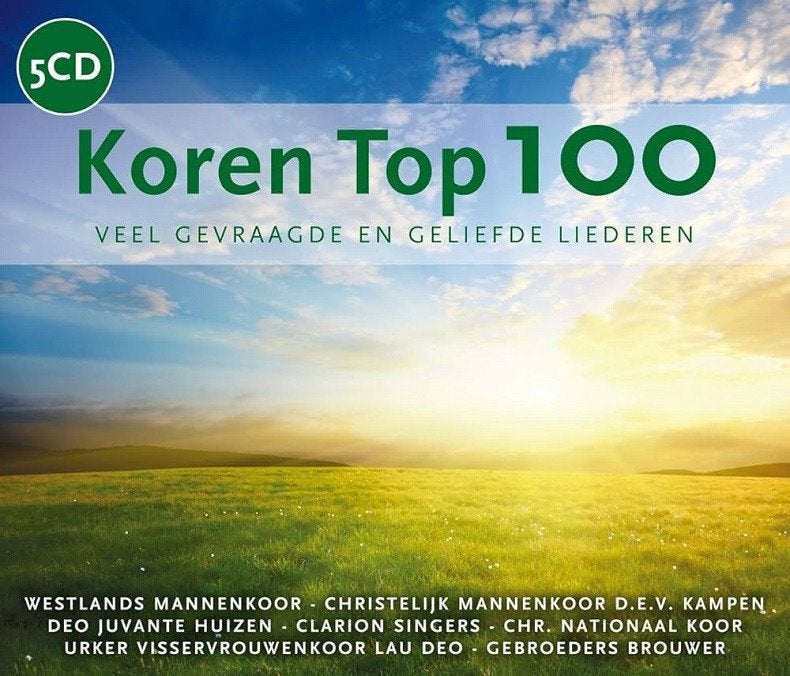 SALE--CD VARIOUS - Koren top 100 Cd1-5, Verzenden, Gospel