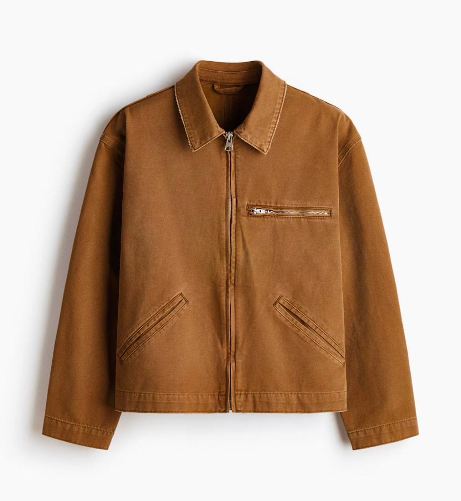 Nieuw HM herenjack - maat XL, Kleding | Heren, Jassen | Zomer, Ophalen, H&M, Goud, Maat 56/58 (XL)