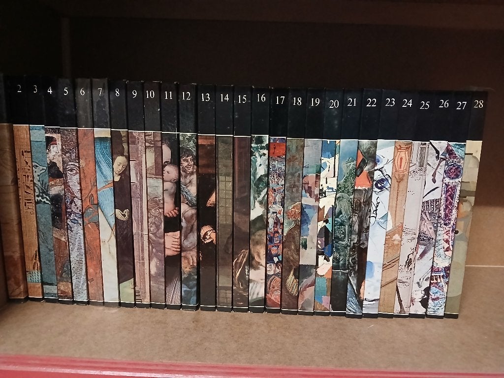 Lot 27 livres Histoire Générale de la Peinture  1965, Enlèvement