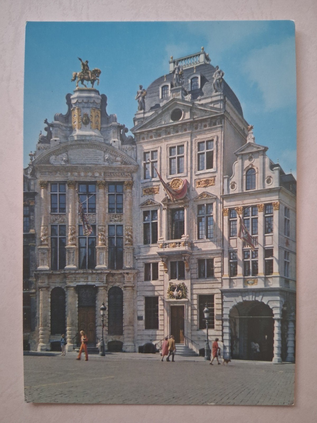 postkaart Grote Markt in Brussel, Collections, Cartes postales | Belgique, Enlèvement ou Envoi