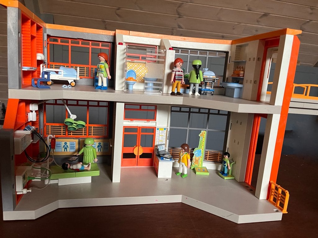 Hôpital pour enfants - Playmobil 6657., Utilisé, Autres types, City life, Kit complet
