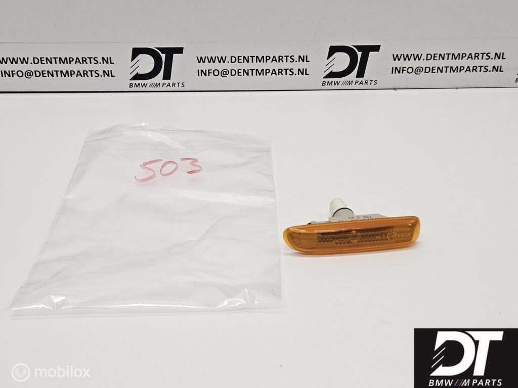 Knipperlicht spatbord links oranje BMW E46 63138370719, Nieuw, Ophalen of Verzenden
