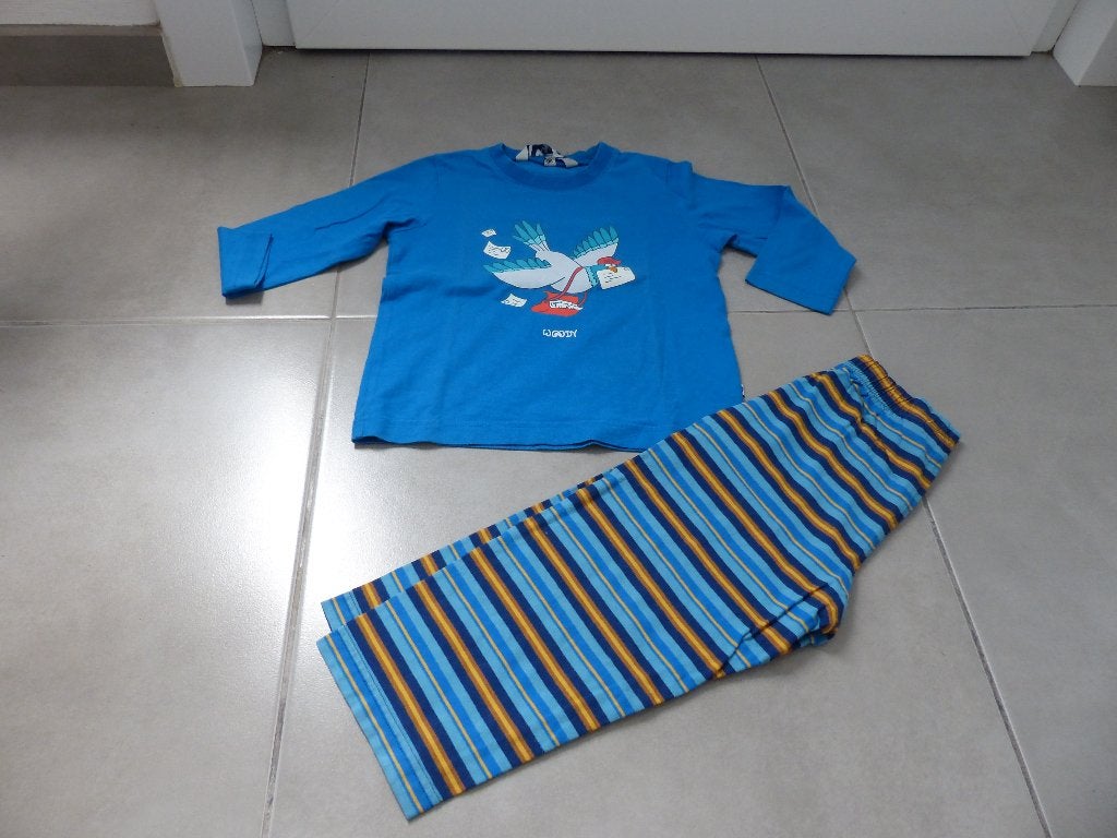 Woody pyjama jongen - maat 98, Kinderen en Baby's, Nacht- of Onderkleding, Ophalen of Verzenden, Zo goed als nieuw, Jongen
