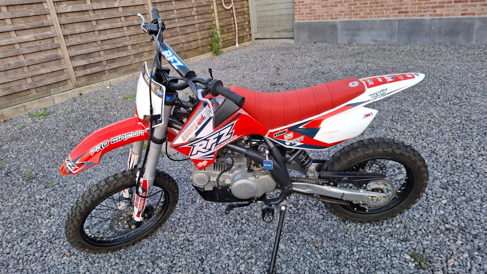 Pitbike rfz 140cc, Fietsen en Brommers, Minibikes, Midibikes en Pitbikes, Ophalen, Pitbike