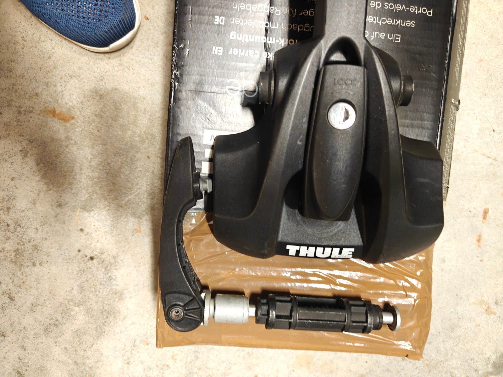 Thule outride fietsdakdrager, Enlèvement