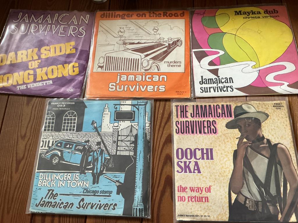 7” x 5 - Jamaican Survivers, Ophalen of Verzenden, Gebruikt
