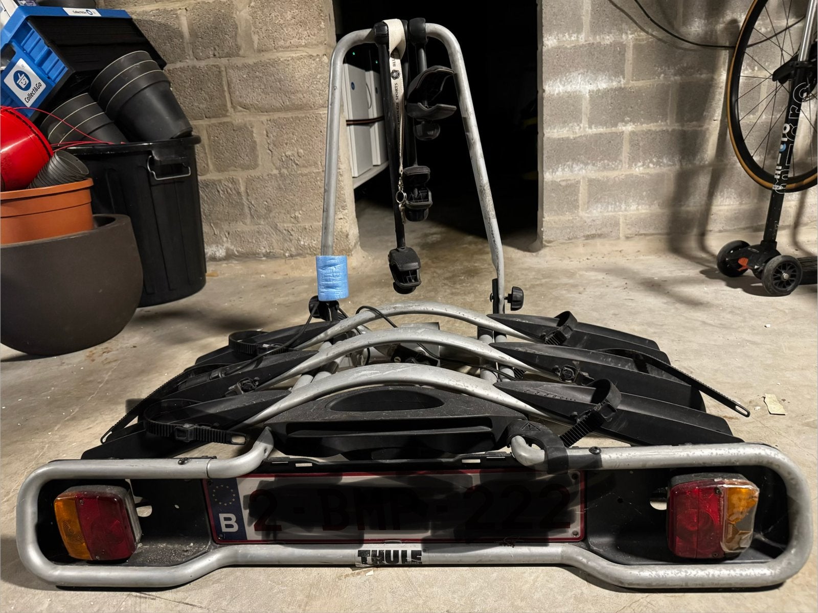 Thule fietsendragee, Auto diversen, Ophalen, 3 fietsen of meer, Gebruikt, Trekhaakdrager