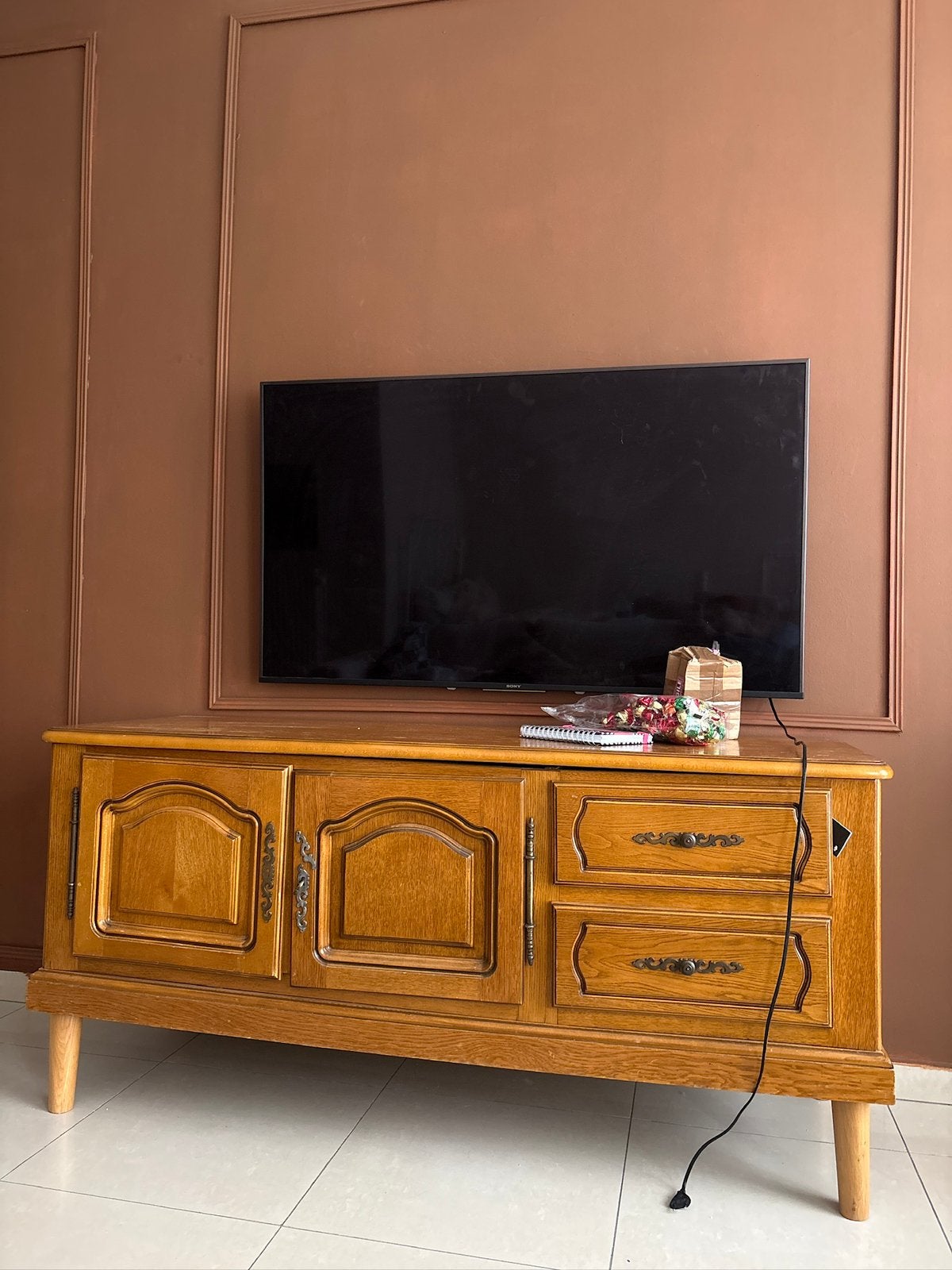 Meuble tv, Maison & Meubles, Enlèvement, Comme neuf