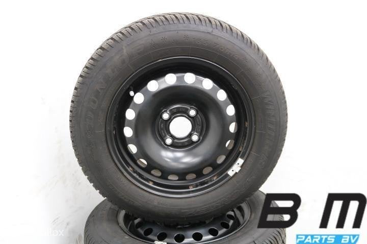 Org 14 inch velgen + winterbanden VW Up! 1S0601027G, 14 inch, Gebruikt, Banden en Velgen, Winterbanden