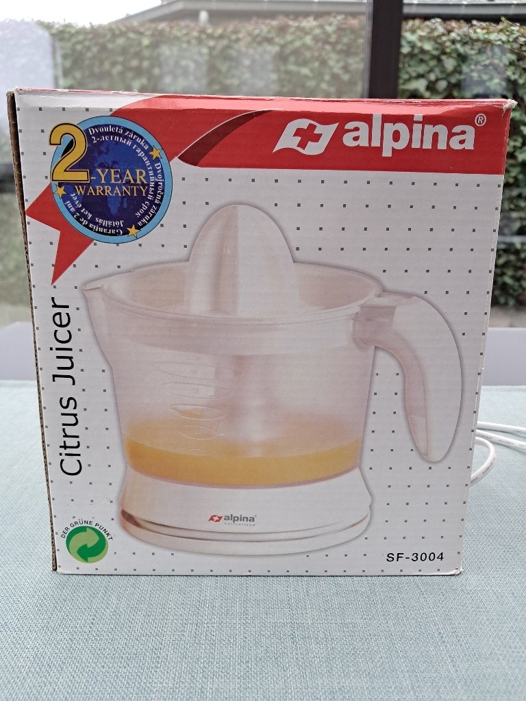 Te koop : elektrische fruitpers, Elektronische apparatuur, Juicers, Ophalen of Verzenden, Zo goed als nieuw, Elektrisch, Citruspers