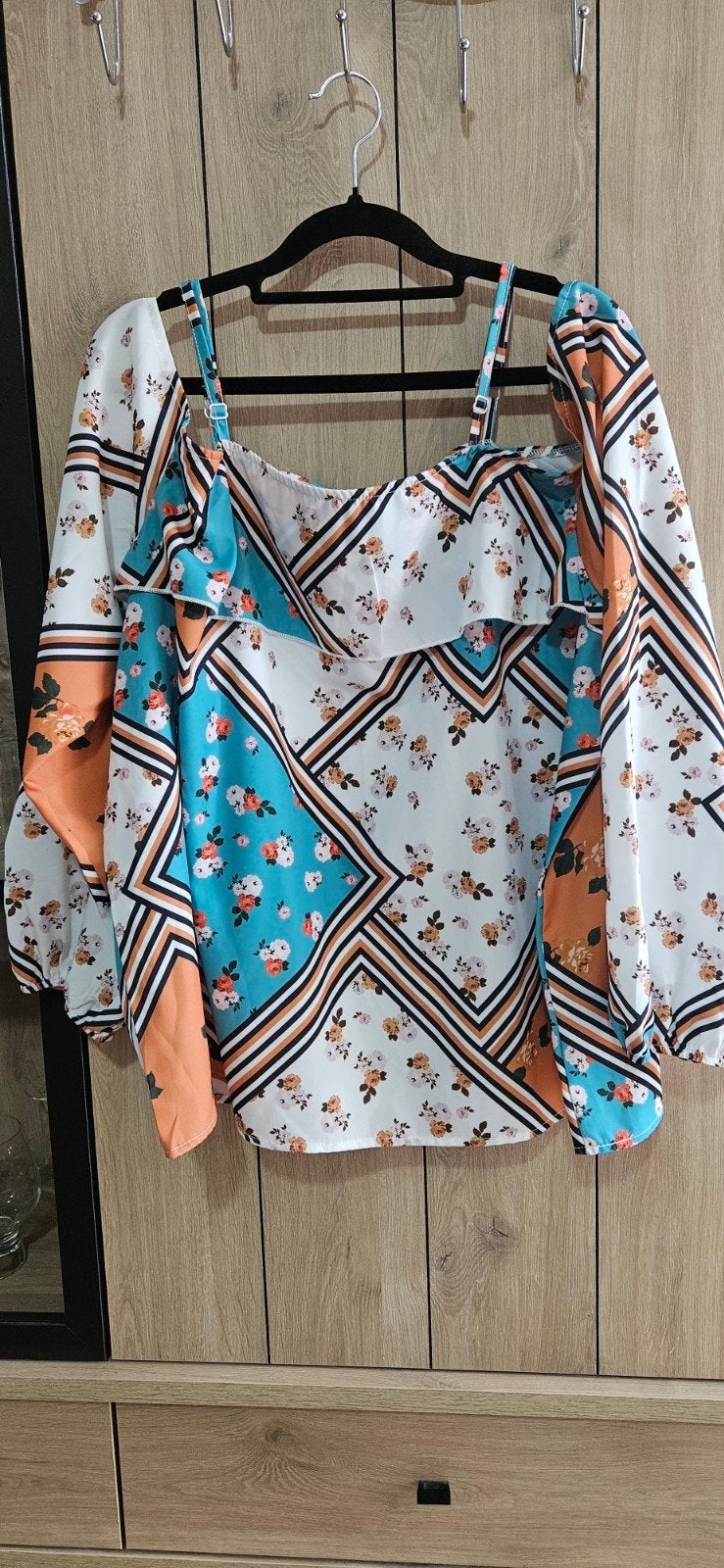 blouses péplum 2xl, Kleding | Dames, Blouses en Tunieken, Maat 46/48 (XL) of groter, Oranje, Ophalen of Verzenden, Zo goed als nieuw