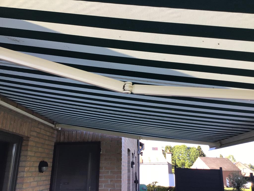 Banne solaire électrique, Tuin en Terras, Zonneschermen, Ophalen, Gebruikt, Elektrisch, 150 tot 300 cm