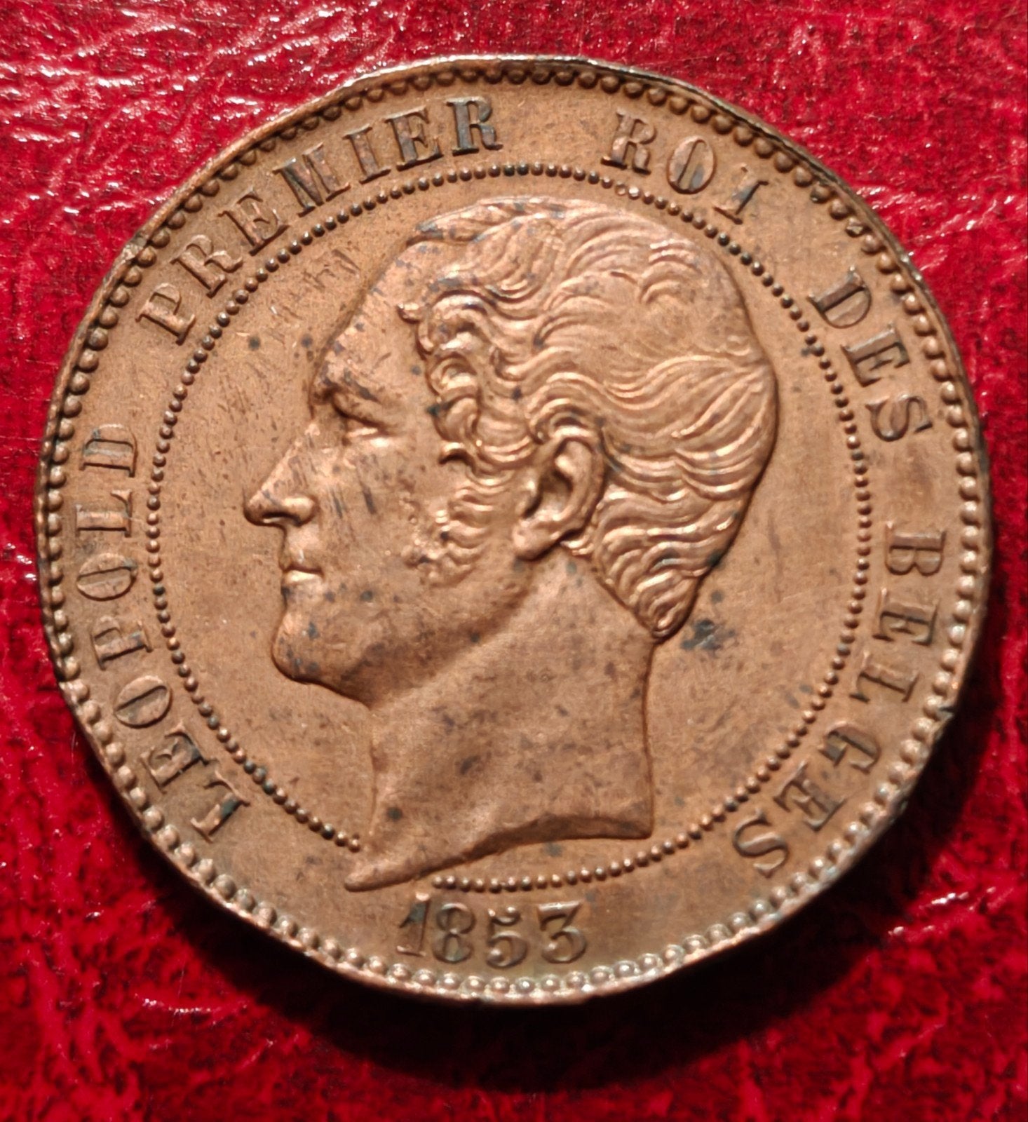 Moduul 10 centiem 1853 Leopold I, Postzegels en Munten, Ophalen of Verzenden