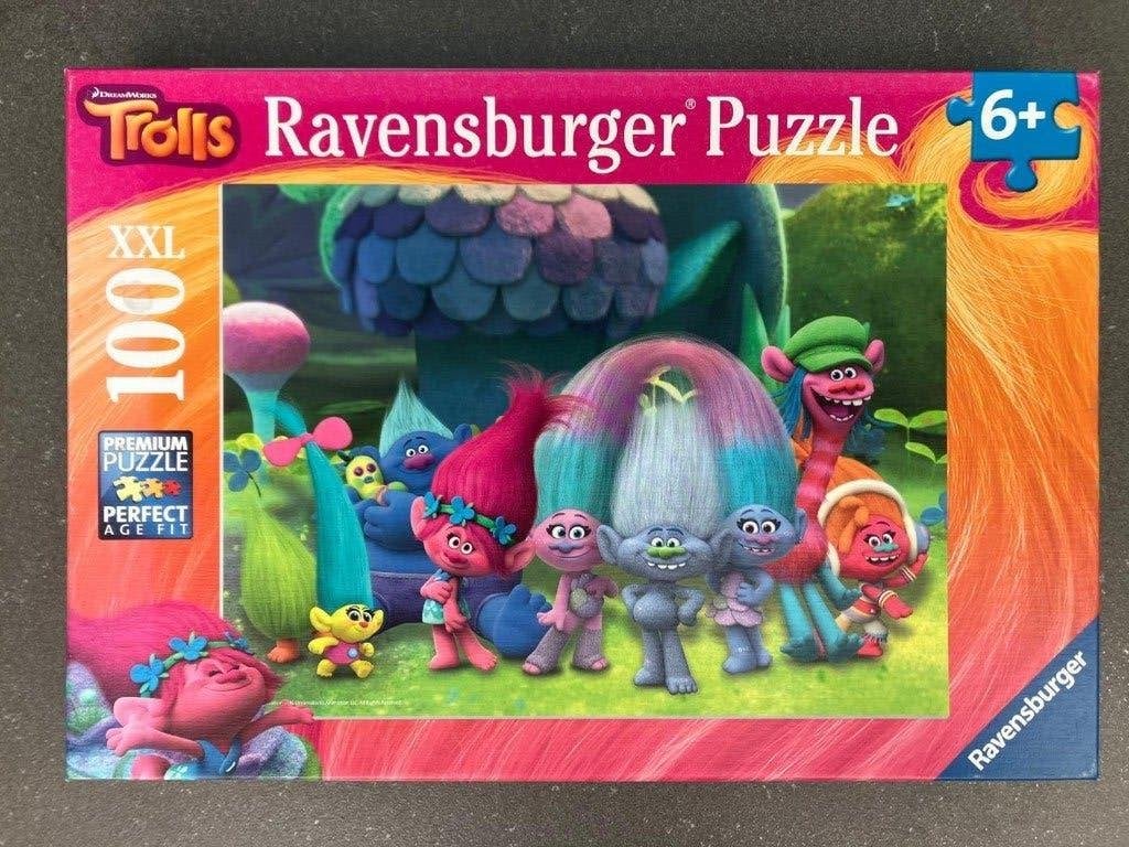 Puzzle Trolls, Enlèvement ou Envoi, Plus de 50 pièces, Comme neuf, 6 ans ou plus