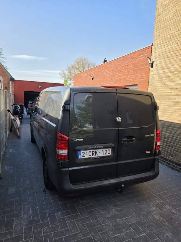 Mercedes Vito, Auto's, Automaat, Start-stop-systeem, Zwart, Bedrijf
