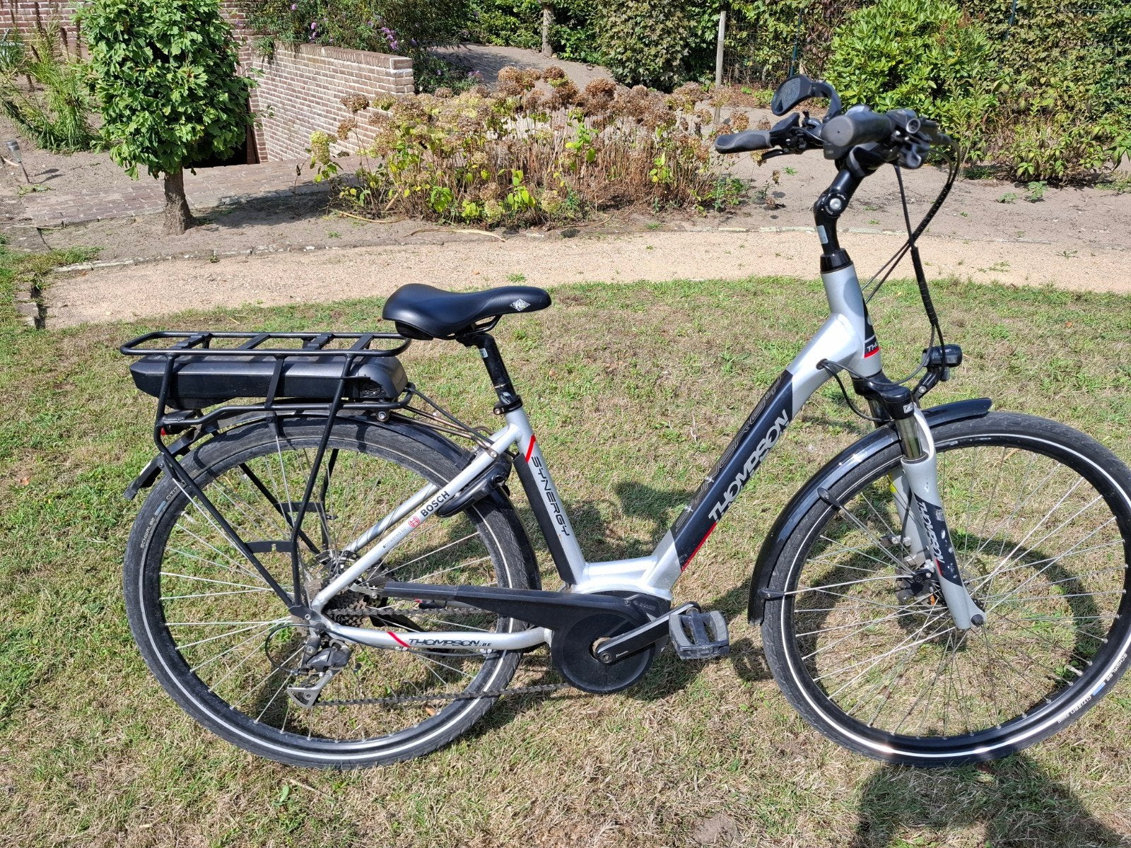 electr fiets thompson, Ophalen, Zo goed als nieuw, 50 km per accu of meer, Overige merken