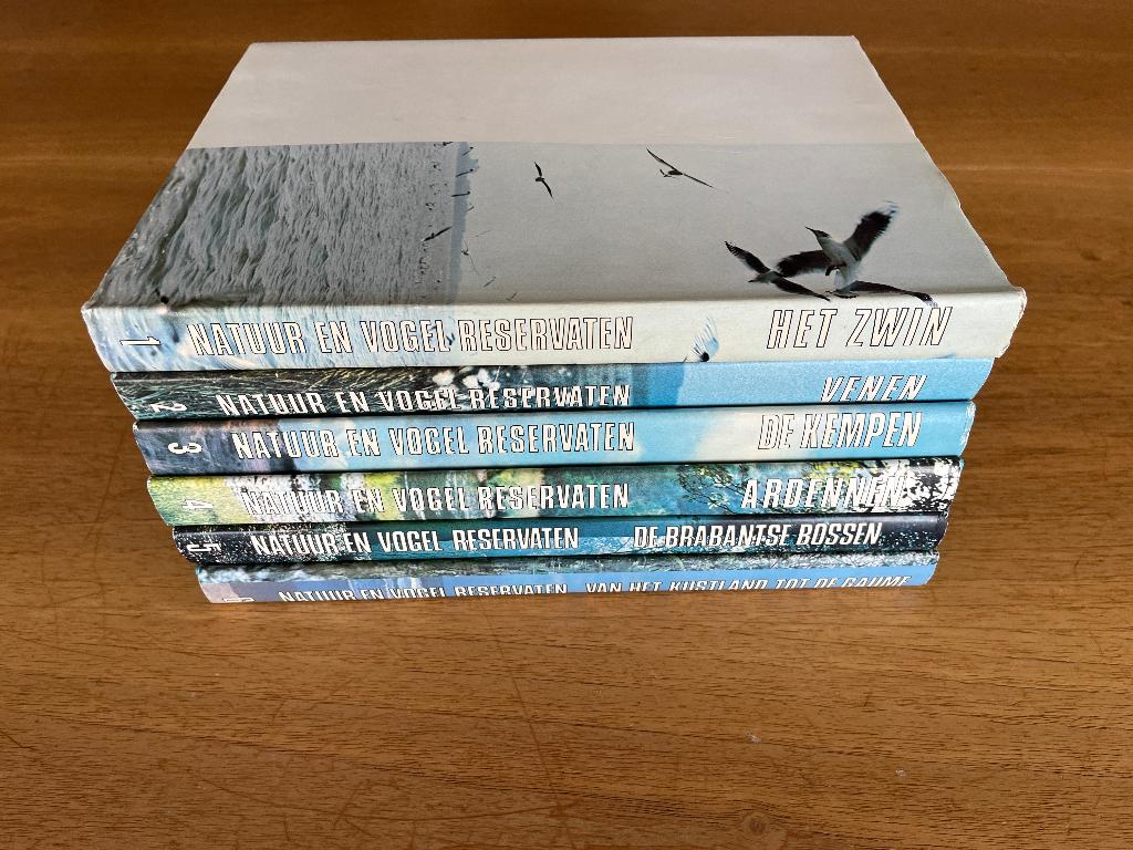 Boekenset Natuur en vogelreservaten, Enlèvement ou Envoi, Comme neuf, Nature en général