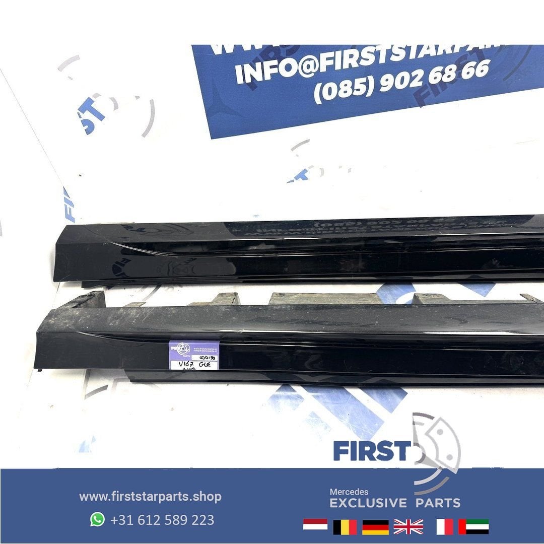 W167 V167 GLE AMG SIDESKIRT SET LINKS + RECHTS Mercedes GLE, Auto-onderdelen, Gebruikt, -, Ophalen of Verzenden, Bumper