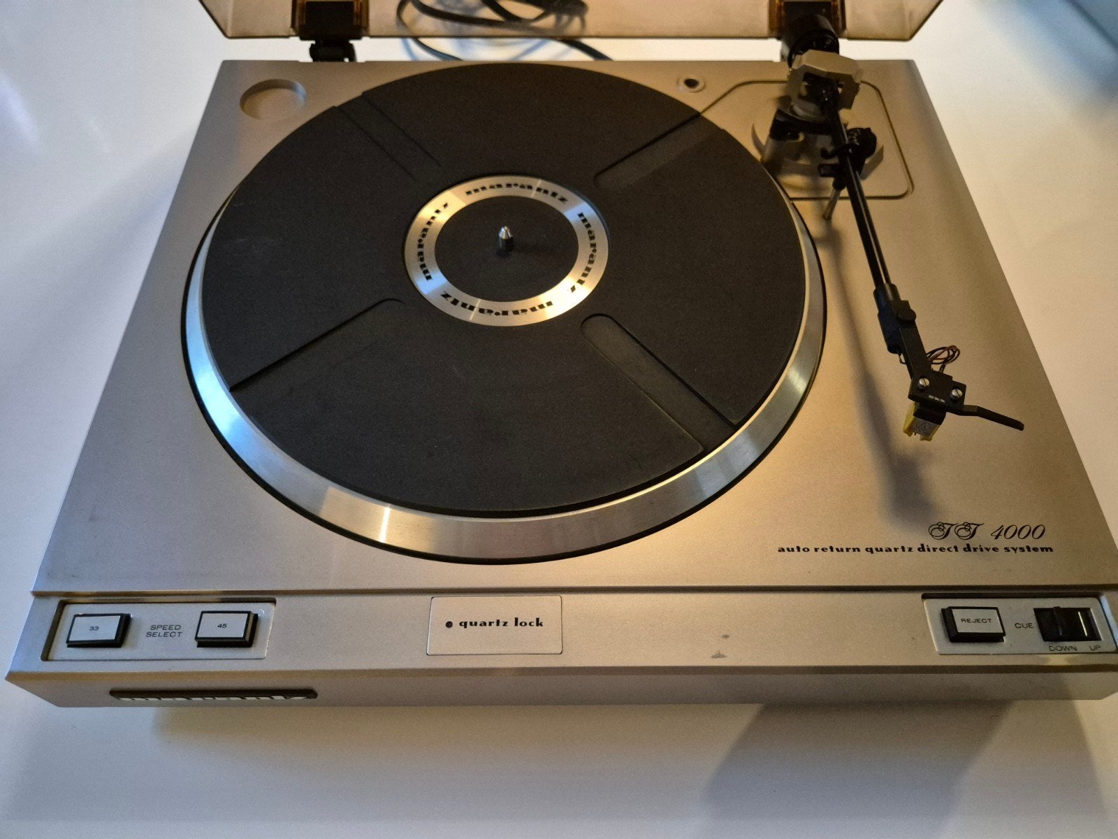 Marantz JJ 4000, Ophalen, Platenspeler