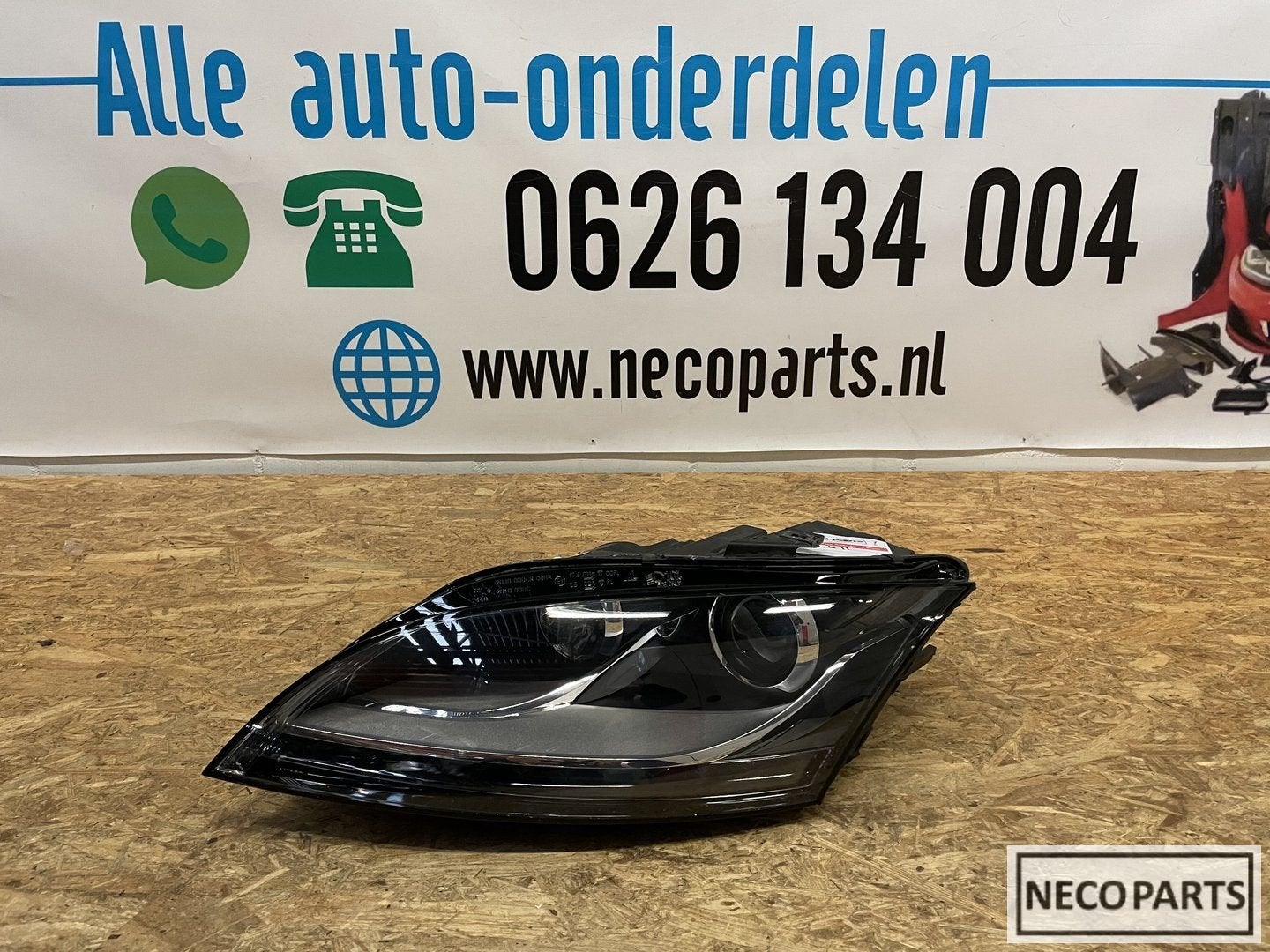 AUDI TT 8J FACELIFT XENON LED KOPLAMP LINKS 8J0941003AJ, -, Audi, Utilisé, -