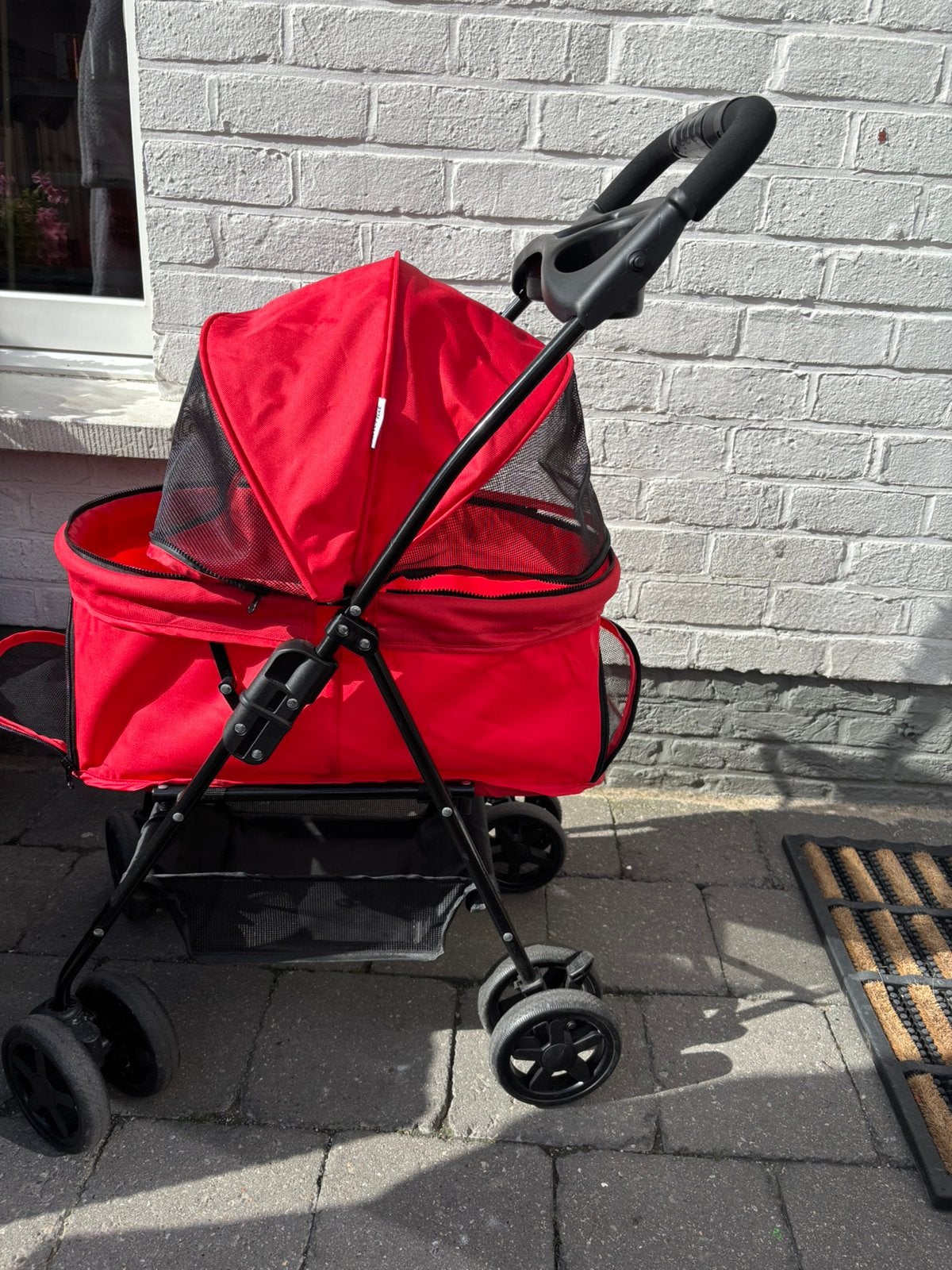 Hondenbuggy, Dieren en Toebehoren, Ophalen, Zo goed als nieuw, Hondenbuggy