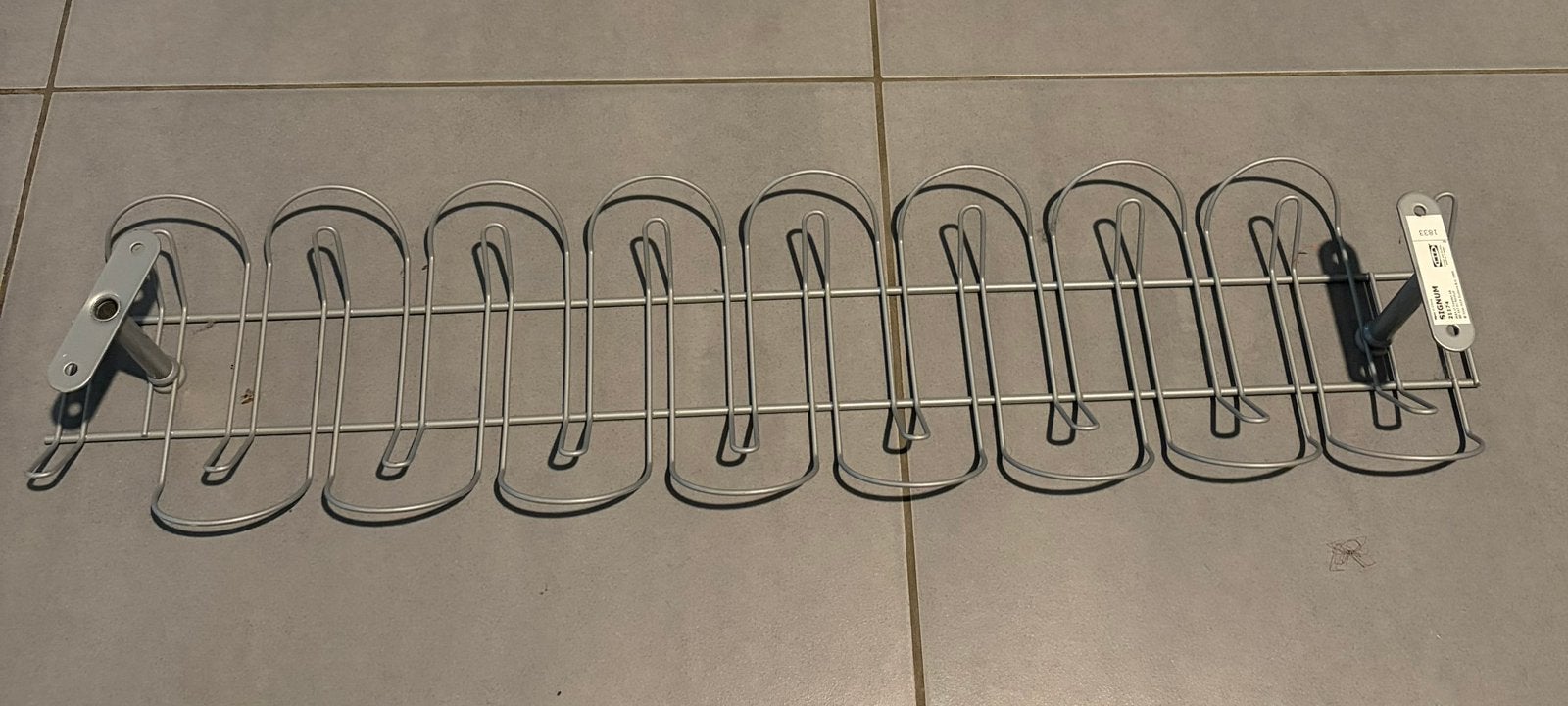 SIGNUM Kabelgoot horizontaal, zilverkleur, 70 cm, Ophalen of Verzenden