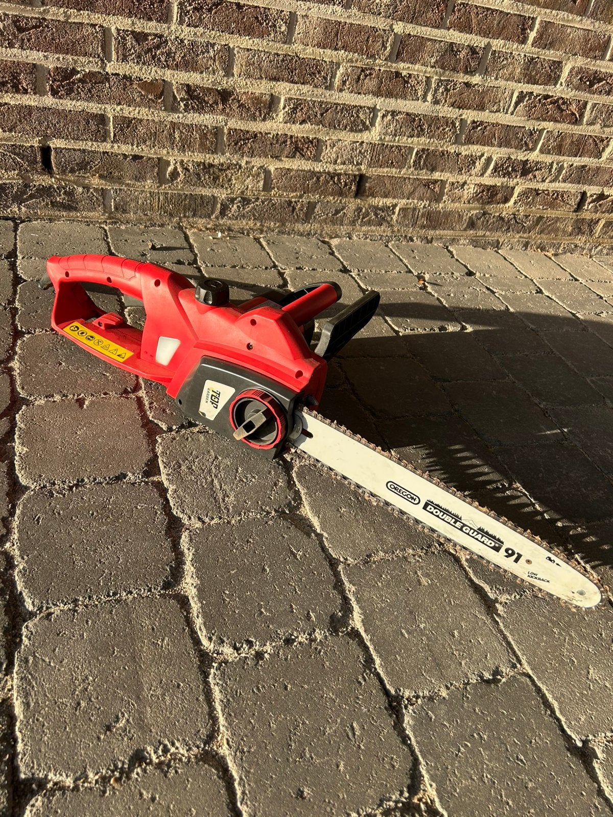 Kettingzaag elektrisch, Ophalen of Verzenden, Zo goed als nieuw, Kettingzaag