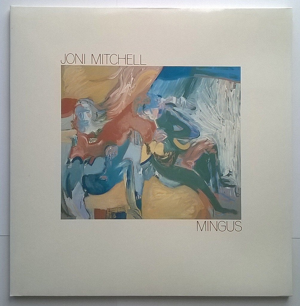 JONI MITCHELL "Mingus" LP (1979) reïssue in Topstaat!, LP, Blues Rock, Ophalen of Verzenden, Zo goed als nieuw